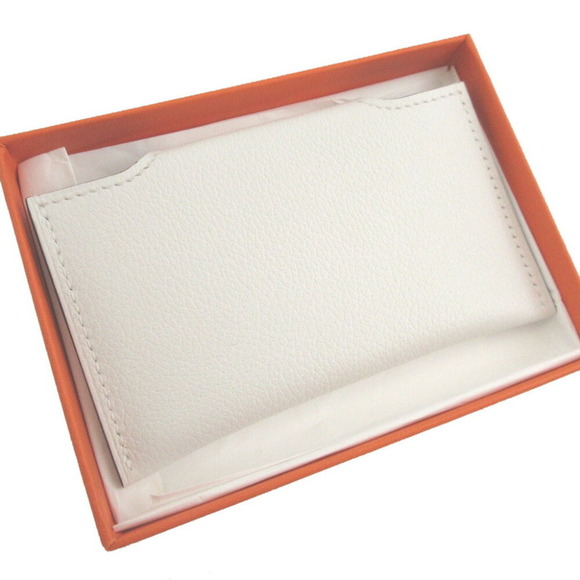 HERMES White Card Holder - Picture 4 of 8